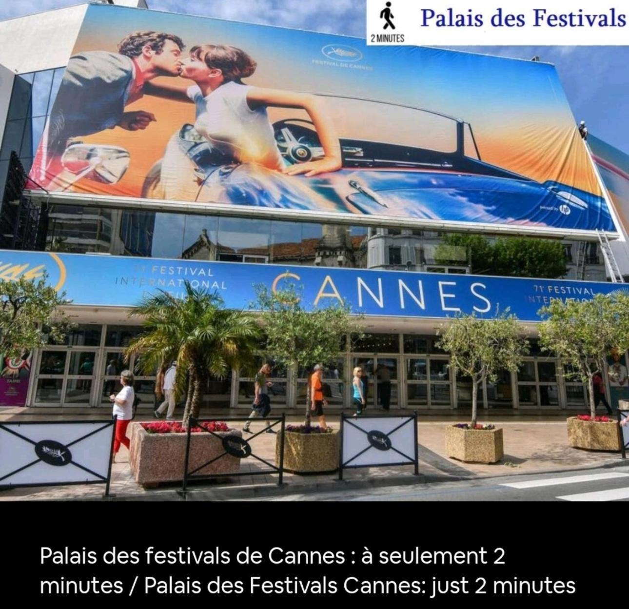 Le Grand Palais Studio A 3 Min De La Croisette Cannes Buitenkant foto